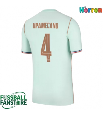 Frankreich Dayot Upamecano #4 Replik Auswärtstrikot WM 2026 Kurzarm